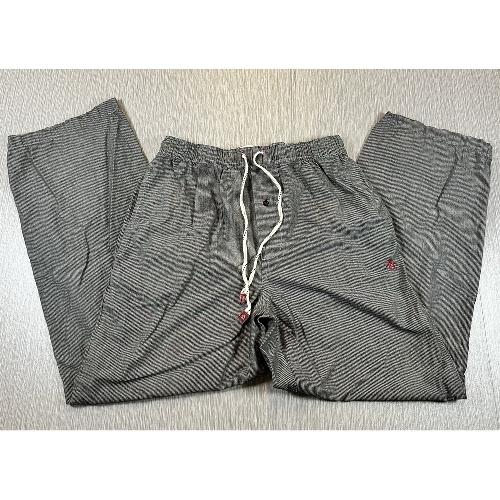Penguin by Munsingwear Men's Pinstripe Drawstring pajama Loungewear Bottoms Sz S